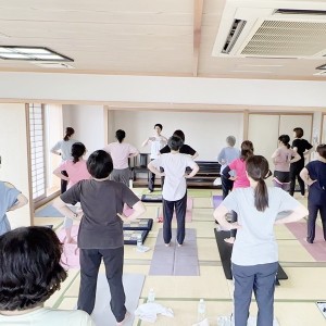 ヨガで心も身体もすっきり♪【開催レポート】
